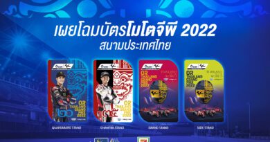 สะกดทุกสายตา!! บัตรโมโตจีพีไทยแลนด์ 2022 สวยงามน่าสะสม บัตรแข็งโมโตจีพีไทยแลนด์กลับมาสร้างความฮือฮาอีกครั้ง โดยฝ่ายจัดการแข่งขันฯ ได้เผยโฉมบัตรชมการแข่งขัน โมโตจีพี สนามประเทศไทย รายการ “OR Thailand Grand Prix 2022” ระหว่างวันที่ 30 กันยายน – 2 ตุลาคมนี้ ที่ ช้าง อินเตอร์เนชั่นแนล เซอร์กิต จังหวัดบุรีรัมย์ ด้วยบัตรชมการแข่งขันทั้งหมด 4 เวอร์ชั่น ออกแบบภายใต้แนวคิด THAILAND TO THE WORLD เน้นลายเส้นลวดลายอ่อนช้อย สะท้อนเป็นไทยสู่สายตาชาวโลก ผ่าน “หนุมาน” ตัวละครในวรรณคดีอันเลื่องชื่อ ที่ผ่านมาบัตรชมการแข่งขันสนามประเทศไทย ได้รับการกล่าวขานจากแฟนมอเตอร์สปอร์ตทั่วโลกว่า สื่อสารอัตลักษณ์ความสวยงามได้อย่างดีเยี่ยมและถือเป็นของมีค่าน่าสะสมอย่างหนึ่ง โดยผู้ที่จองบัตรไว้ สามารถนำสลิปมาแลกรับบัตรแข็งได้ตั้งแต่วันที่ 15 สิงหาคม 2565 เป็นต้นไป บัตรแข็ง 4 เวอร์ชั่น ประกอบด้วย บัตรแกรนด์สแตนด์ Grand Stand 4,000 บาท , กวาร์ตาราโร สแตนด์ Quartararo Stand 3,000 บาท (สำหรับแฟนของฟาบิโอ กวาร์ตาราโร) , จันทรา สแตนด์ Chantra Stand 3,000 บาท (สำหรับแฟนของก้อง สมเกียรติ จันทรา ) และ ไซด์ สแตนด์ Side Stand ราคา 2,000 บาท ทั้งนี้ การออกแบบบัตรโมโตจีพีไทยแลนด์ ภายใต้แนวคิด THAILAND TO THE WORLD ใช้หนุมานที่เป็นตัวแทน ความซุกซน ขี้เล่น เคลื่อนไหวรวดเร็ว ว่องไว เสมือนกับบุคลิกของนักแข่งที่มีความสนุกสนาน ความคล่องแคล่ว และใช้ความเร็วในการแข่งขันเช่นกัน เปิดจำหน่ายบัตรพร้อมกันทั่วประเทศวันที่ 8 ก.ค.นี้ ตั้งแต่เวลา 15.00 น. เป็นต้นไป ที่ Counter Service All Ticket ในร้าน 7-Eleven ทุกสาขาทั่วประเทศ หรือช่องทางออนไลน์ที่ www.allticket.com และสามารถนำสลิปที่ได้จากการซื้อตั๋วมาแลกเป็นบัตรแข็งได้ในวันที่ 15 ส.ค. เป็นต้นไป ตรวจสอบจุดแลกรับบัตรที่ https://www.allticket.com/faq/pickup และจังหวัดบุรีรัมย์ 2 จุด (1.ร้านวงเวียนช้าง รหัส 11123 และ 2.ร้าน บขส รหัส 1452) สอบถามเพิ่มเติมได้ที่ 02-826-7788 หรือ E-mail : support@allticket.com
